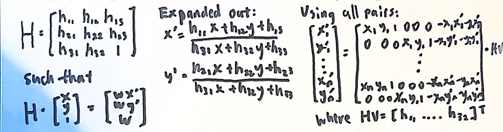 Homography Alignment